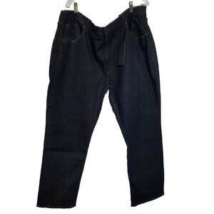 NWT Shaquille O'Neal  Men's Dark Denim Big and Tall Athletic Fit Jeans, 44W x30L